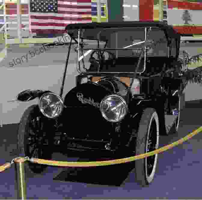 A Black And White Photo Of An Early Kenosha Jeffery Rambler Automobile. Kenosha S Jeffery Rambler Automobiles (Images Of America)