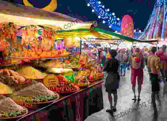 A Bustling Street Market With Food Stalls Taste Of Antigua And Barbuda: A Food Travel Guide