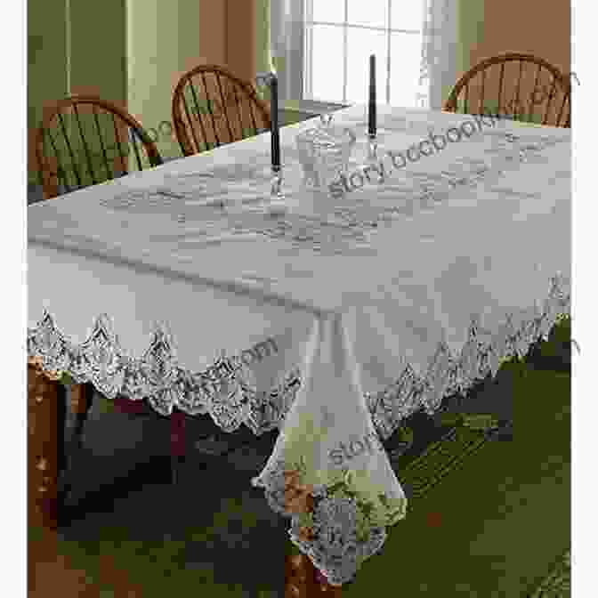 A Classic And Elegant Table Runner With A Timeless Lace Design And Intricate Embroidery Pat Sloan S Tantalizing Table Toppers: A Dozen Eye Catching Quilts To Perk Up Your Home