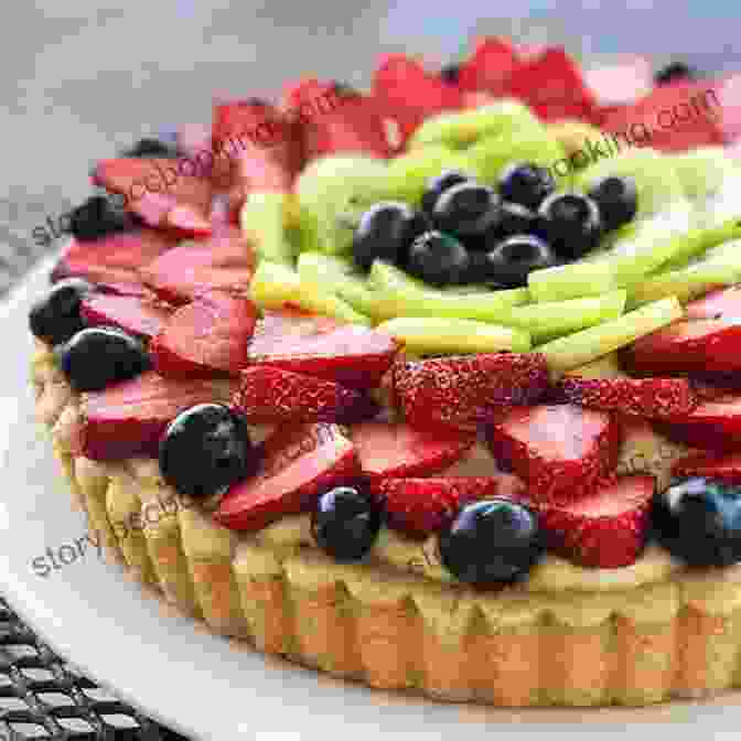 A Colorful Fruit Tart With A Buttery Crust Happiness Baking: Pies Cakes Muffins Tarts Brownies Cookies: Favorite Desserts