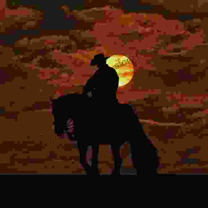 A Cowboy Riding A Horse Into The Sunset, Symbolizing The Iconic Spirit Of The American West The Great American Cowboy: A Ride Through History