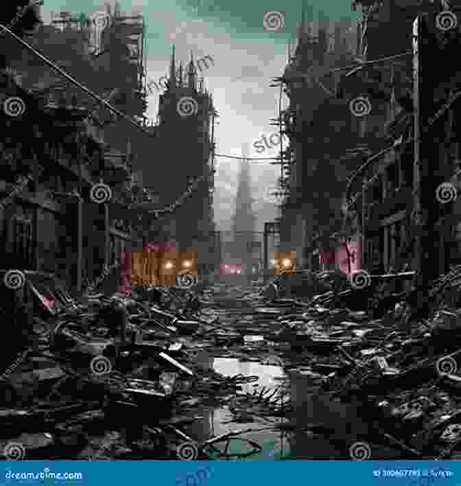 A Desolate And Ravaged Post Apocalyptic Cityscape, With Crumbling Buildings And Eerie Silence Town Under: A Post Apocalyptic LitRPG (The System Apocalypse: Australia 1)
