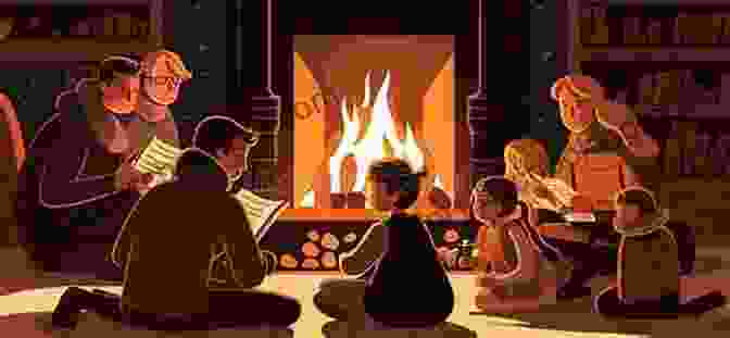 A Family Gathered Around A Cozy Fireplace, Engrossed In The Adventures Of Achilles Troy, Sharing Laughter And Creating Lasting Memories. Greek Mythology For Kids : The Tale Of Achilles: Achilles Troy (Fun Easy Reading Humor) (greek Heroes Stories 3)