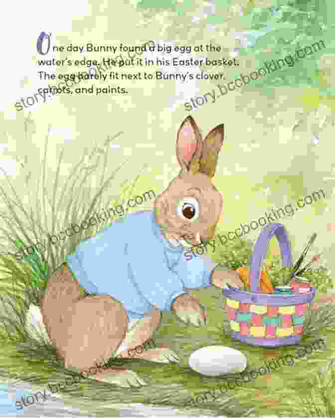 A Full Page Illustration From Bunny Big Surprise, Depicting Bunny Surrounded By A Group Of Woodland Animals Bunny S Big Surprise Phyllis Limbacher Tildes