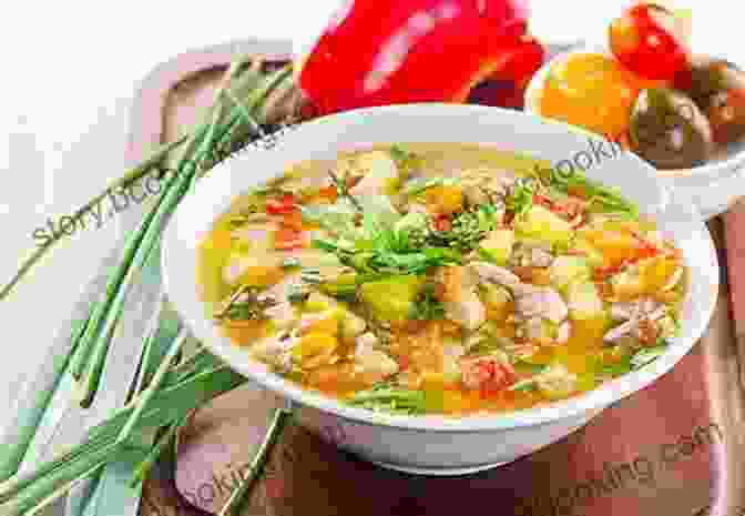 A Photo Of A Bowl Of Soup On A Cold Day Learn To British Bake For Winter Kitchen: Over 130 Inspirational Recipes To Keep You Warm On Frosty Days And Dark Evenings