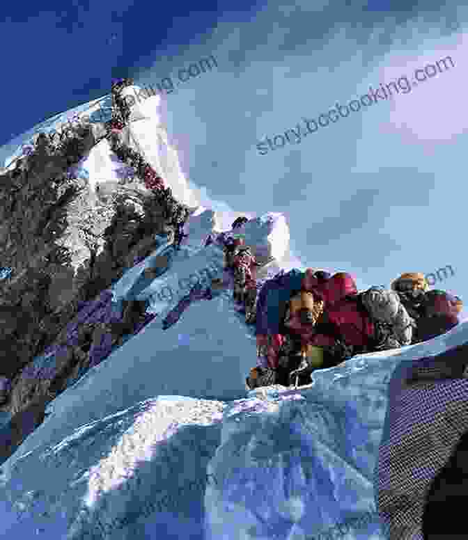 A Photo Of Mount Everest With Climbers On Its Slopes The Third Pole: Mystery Obsession And Death On Mount Everest