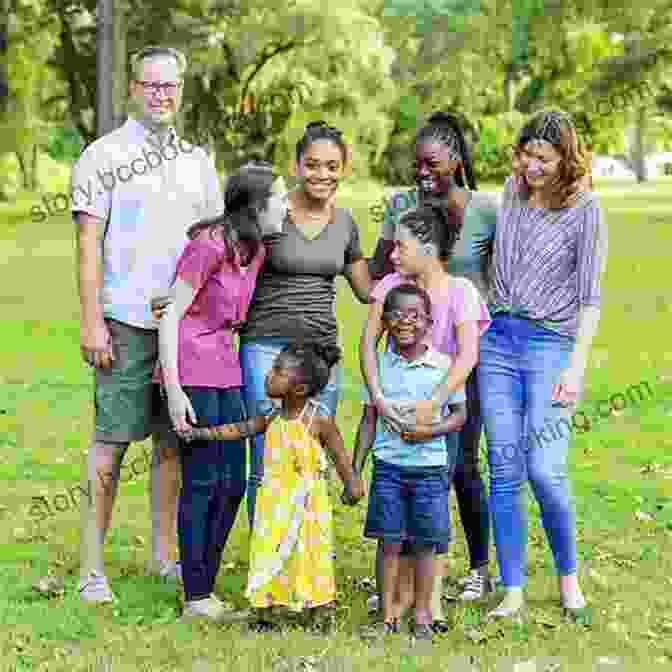 A Photograph Of An Adoptive Family, Highlighting The Adoption Specific Considerations That Adoptive Parents Need To Be Aware Of. Reclaiming Hope: Overcoming The Challenges Of Parenting Foster And Adopted Children