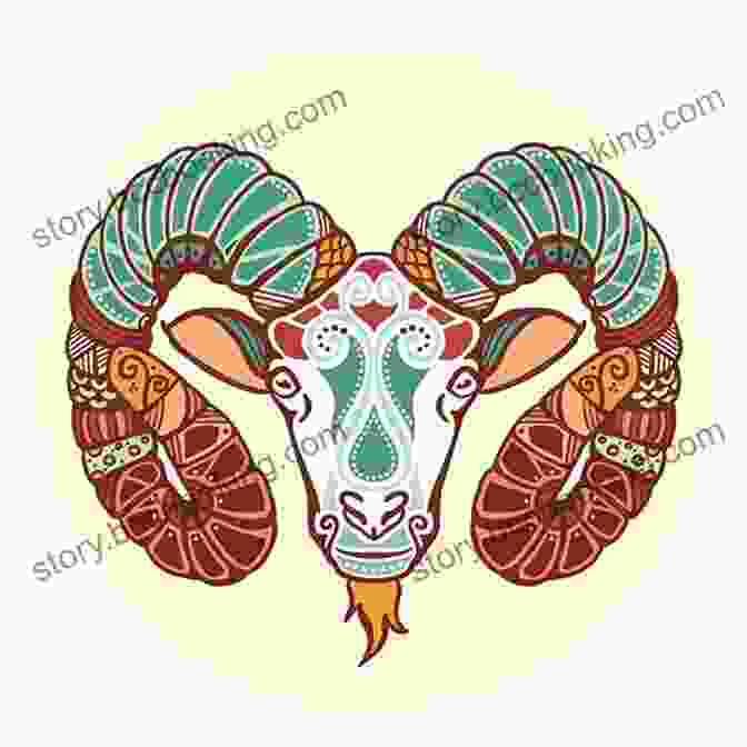 A Ram Symbolizing The Zodiac Sign Aries Wheel Of Change: Fire Signs