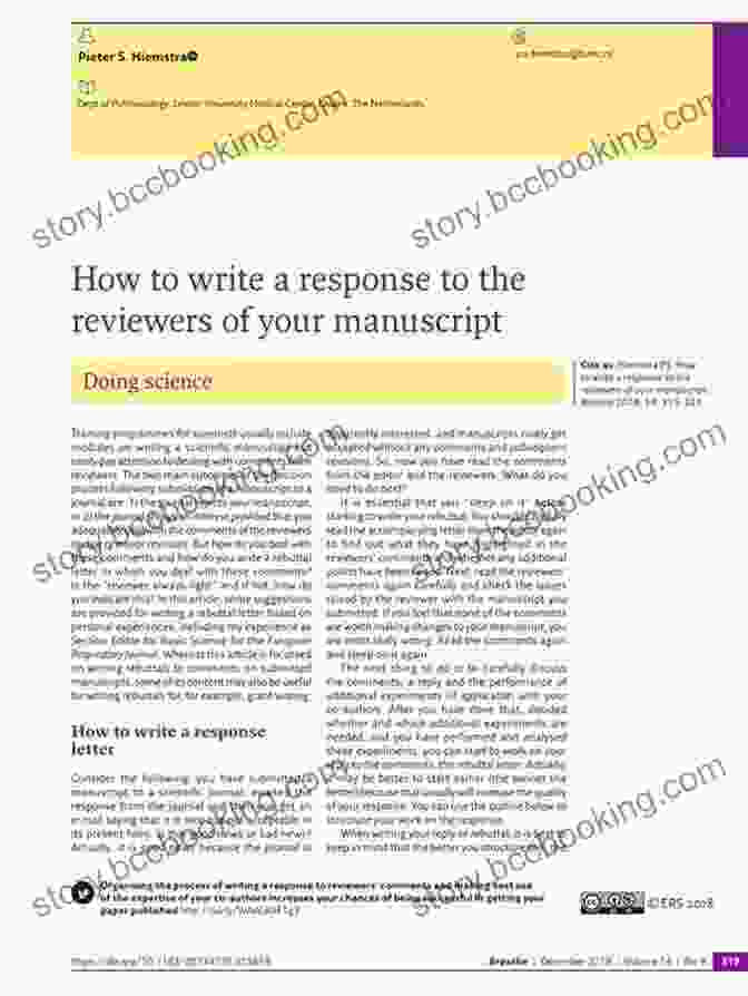 A Researcher Revising A Scientific Manuscript Based On Reviewer Comments How To Publish A Scientific Paper In A High Impact Factor Journal