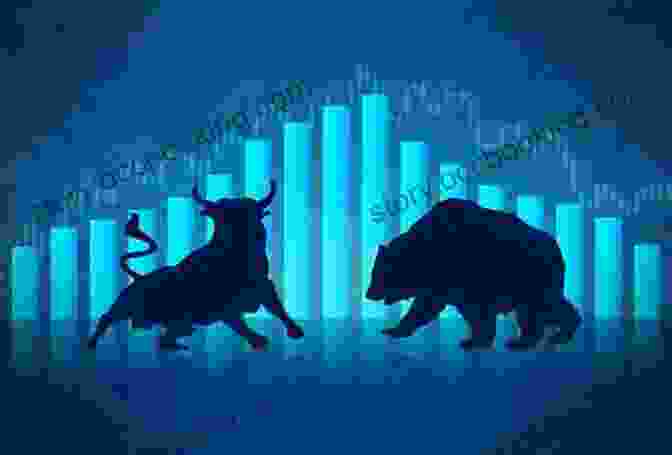 A Vibrant Illustration Of The Stock Market, With Bulls And Bears Representing Market Fluctuations Basics Of Buy And Sell Free Downloads And Reading And Understanding Charts: A Beginners Guide To The Stock Market