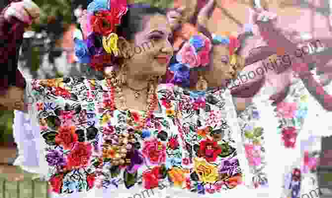 A Woman In Traditional Yucatecan Dress, Showcasing The Region's Vibrant Culture Uniquely Yucatan Maryetta Ackenbom