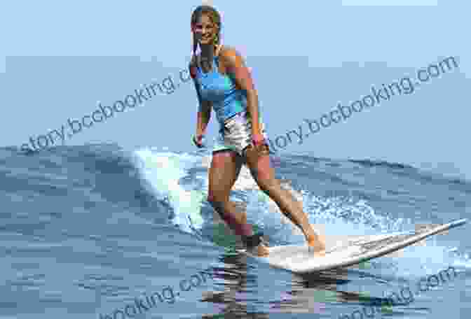 A Woman Surfs A Wave, Her Body Forming A Perfect M Shape. AFROSURF Mami Wata