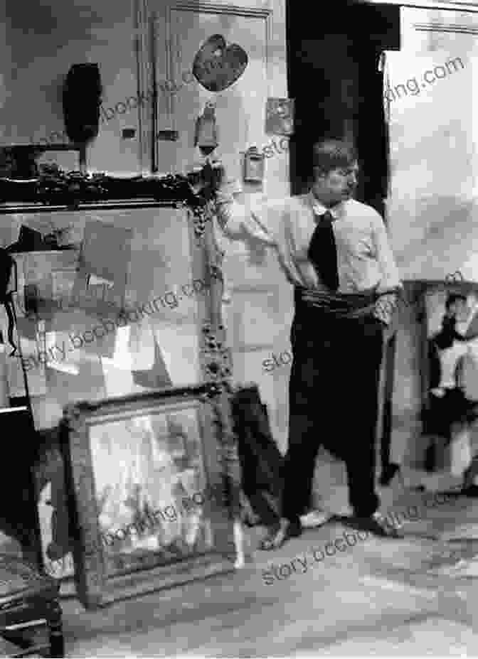 A Young Pablo Picasso Painting In His Studio The Ultimate On Picasso (Essential)