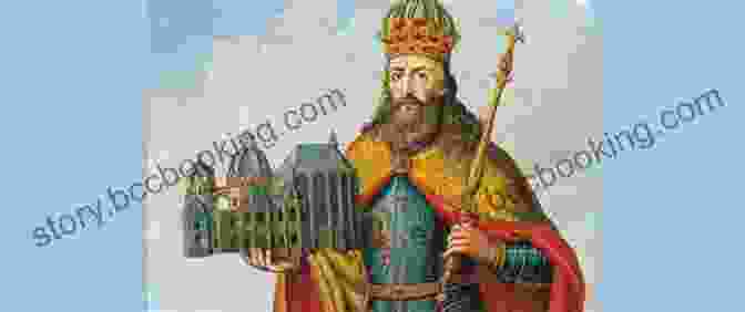 An Illustration Depicting Charlemagne, The First Holy Roman Emperor Stories From French History (Illustrated)