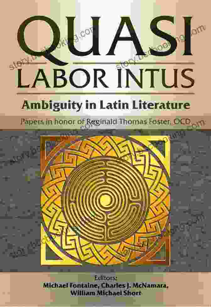 An Intriguing Book Cover Showcasing The Intricate Linguistic Exploration Of 'Quasi Labor Intus' Ambiguity In Latin Texts Quasi Labor Intus: Ambiguity In Latin Literature