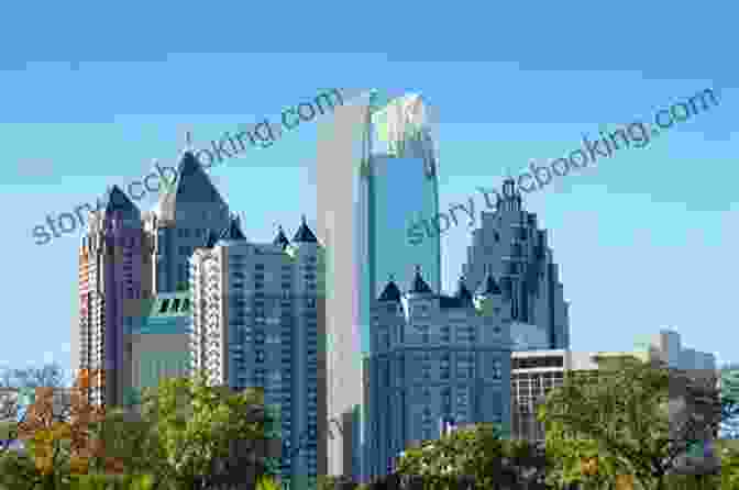 Atlanta Skyline With Skyscrapers And Green Spaces Lonely Planet Georgia The Carolinas (Travel Guide)