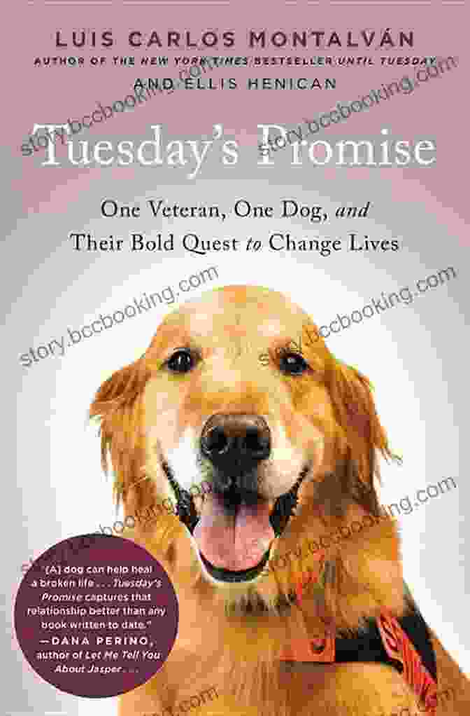 Book Cover Of 'One Veteran, One Dog, And Their Bold Quest To Change Lives' Tuesday S Promise: One Veteran One Dog And Their Bold Quest To Change Lives