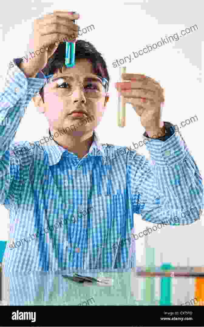 Boy Holding A Test Tube Kitchen Science Lab For Kids: 52 Family Friendly Experiments From The Pantry