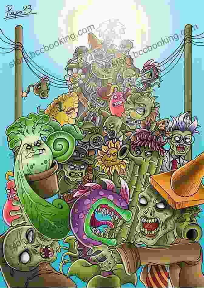 Breathtaking Artwork In Plants Vs. Zombies Volume 10 Plants Vs Zombies Volume 10: Rumble At Lake Gumbo