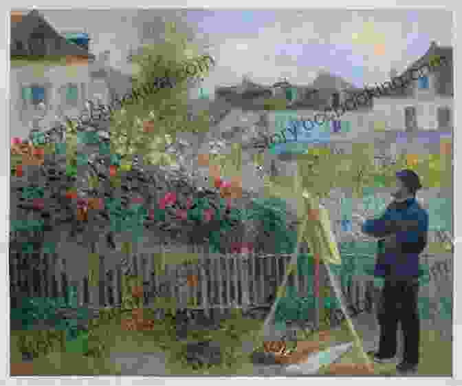 Claude Monet Painting In His Garden The Private Lives Of The Impressionists