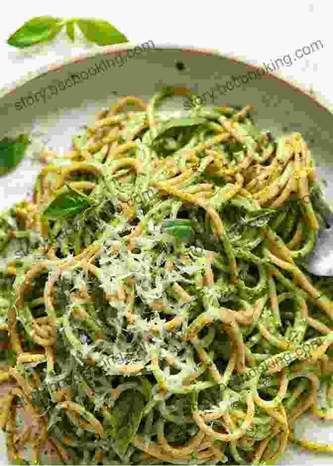 Close Up Of A Plate Of Pasta Topped With Vibrant Green Pesto Sauce Lonely Planet Pocket Genoa Cinque Terre (Travel Guide)