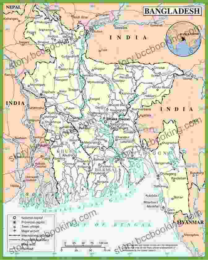 Detailed Map Of Bangladesh Lonely Planet Bangladesh (Travel Guide)