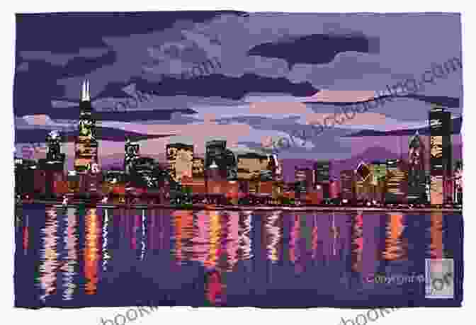 Digital Painting Of The Chicago Skyline Chicago Sketches Digital Paint 1: Exquisite Hand Sketched Digital Paintings Of Chicago S Architectural Landmarks Volume 1