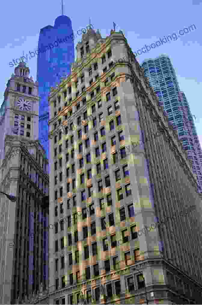 Digital Painting Of The Wrigley Building Chicago Sketches Digital Paint 1: Exquisite Hand Sketched Digital Paintings Of Chicago S Architectural Landmarks Volume 1