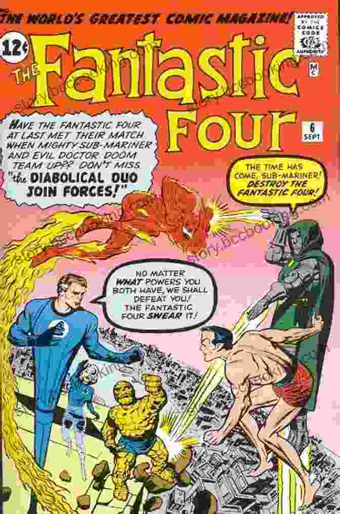 Fantastic Four Issue #5 Cover From 1962 Depicting The Team Battling The Mole Man Fantastic Four (1961 1998) #175 (Fantastic Four (1961 1996))