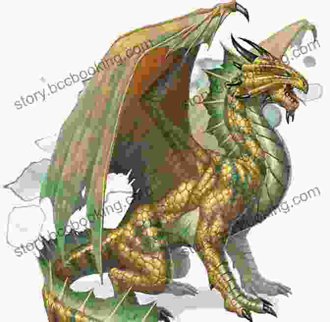 Glory, A Green And Gold Dragon With A Quick Wit And Cunning Mind Talons Of Power (Wings Of Fire 9)