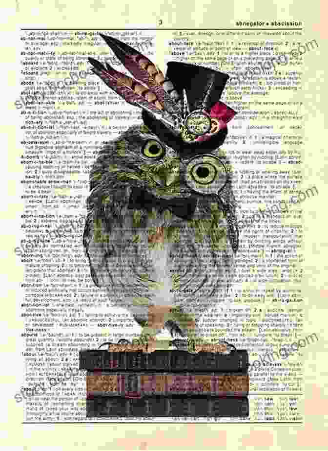Humphrey, The Wise Owl, Immersed In The Pages Of A Dictionary, Symbolizing The Vast Vocabulary Trove In 'Word Essentials Humphrey.' Word Essentials M L Humphrey