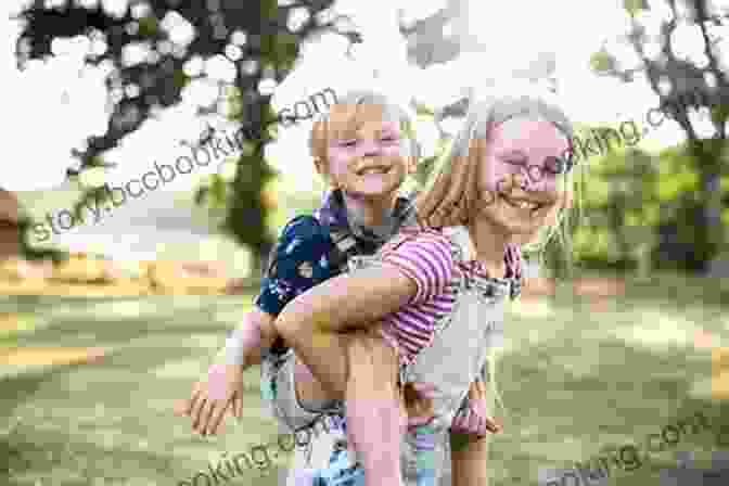 Image Of Siblings Playing Together And Smiling Sibling Relationships: 20 Activities That Allow Your Children To Become Loving Brothers And Sisters (Siblings Children Kids Family Brothers Sisters Rivalry Competition 1)