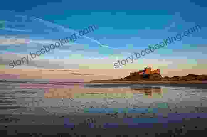 Majestic Bamburgh Castle Overlooking The North Sea Ancient Kingdoms: The Kingdom Of Northumbria