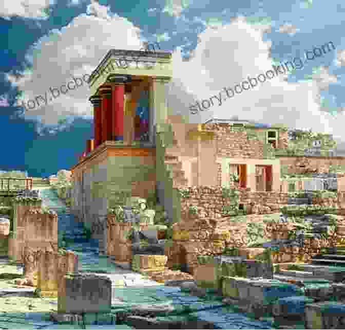 Majestic Ruins Of Knossos Palace, The Legendary Labyrinth Of King Minos. Lonely Planet Crete (Travel Guide)