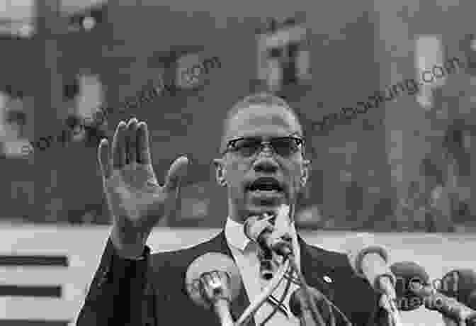 Malcolm X Speaking At A Rally Malcolm X: A Life Of Reinvention