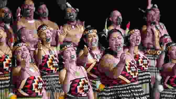Maori Culture: A Group Of Maori Elders Performing A Haka The Long Clear Day: Everyday Life In Aotearoa New Zealand