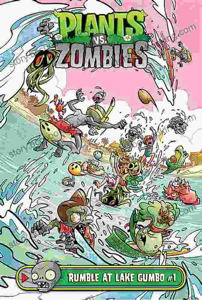 Plants Vs. Zombies Volume 10: Rumble At Lake Gumbo Cover Plants Vs Zombies Volume 10: Rumble At Lake Gumbo