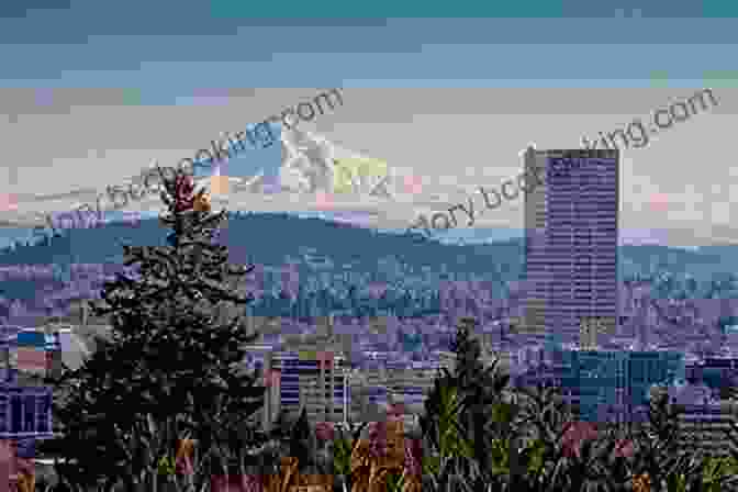 Portland Skyline With Mount Hood In The Background Lonely Planet Pocket Portland The Willamette Valley (Travel Guide)
