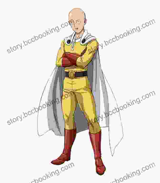 Saitama, The Protagonist Of One Punch Man, Standing With His Arms Crossed, Displaying His Immense Strength And Indifferent Expression. One Punch Man Vol 4 ONE