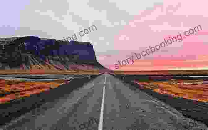 Sunset Over The Iceland Ring Road. Lonely Planet Iceland S Ring Road (Travel Guide)