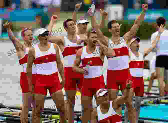 The Canadian Men's Eight Rowing Team Celebrates Their Victory At The 1996 Olympics. Warriors: An Epic Battle For Olympic Rowing Victory