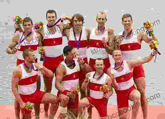 The Canadian Men's Eight Rowing Team Poses For A Photo. Warriors: An Epic Battle For Olympic Rowing Victory