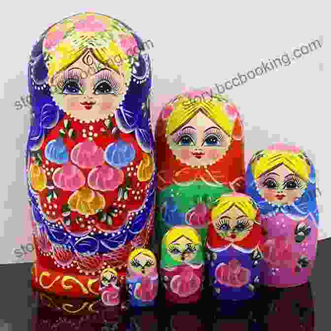 The Cover Of Sherri Granato's Book 'Nesting Dolls Matryoshka,' Featuring A Vibrant Collection Of Nesting Dolls And The Author's Name Prominently Displayed. Nesting Dolls: Matryoshka Sherri Granato