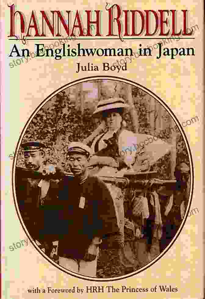 The Cover Of The Book 'Hannah Riddell: An Englishwoman In Japan,' Featuring A Painting Of Hannah In Japan. Hannah Riddell: An Englishwoman In Japan