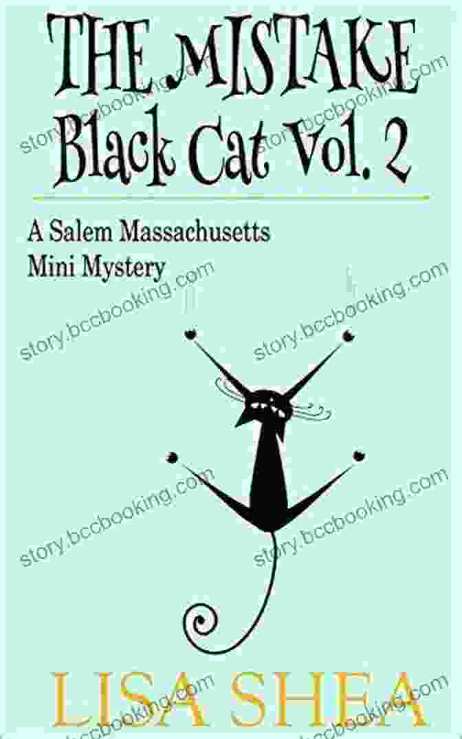 The Teardrop Black Cat Vol 20 Salem Massachusetts Mini Mystery Book Cover Featuring A Black Cat With A Teardrop Shaped Marking On Its Face, Set Against A Backdrop Of Salem, Massachusetts. The Teardrop Black Cat Vol 20 A Salem Massachusetts Mini Mystery