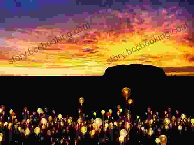 Uluru (Ayers Rock) Illuminated By The Field Of Light Art Installation Australia: Red Centre Treks: Uluru (Ayers Rock) Kata Tjuta (the Olgas) And Watarrka (Kings Canyon) (Sian And Bob Pictorial Guides)