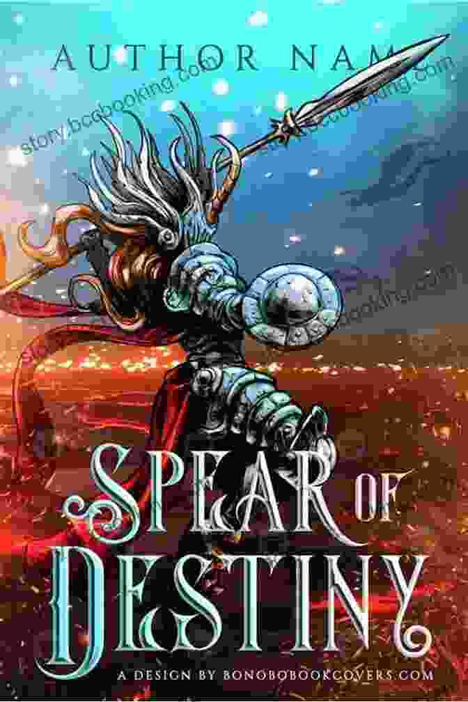 Valkyra: Destiny's Spear Book Cover Featuring A Warrior Woman Wielding A Spear In A Vibrant Fantasy Landscape Valkyra: Destiny S Spear Shannon Eric Denton
