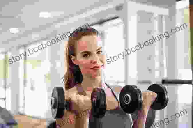 Woman Lifting Weights In A Gym Strength Training For Fat Loss