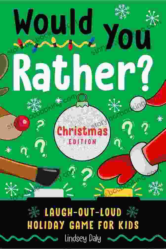 Would You Rather? Christmas Edition Book Cover Would You Rather Christmas Edition: Funny Interactive Joke Game For Kids Hilarious Questions For Children(Christmas Gift Ideas)