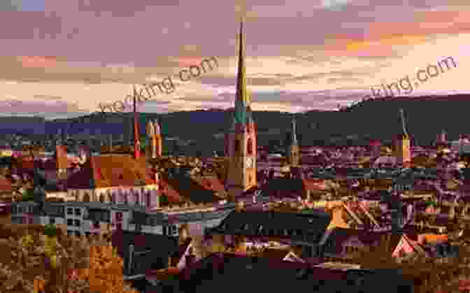 Zurich City Skyline, Switzerland Lonely Planet Switzerland (Travel Guide)
